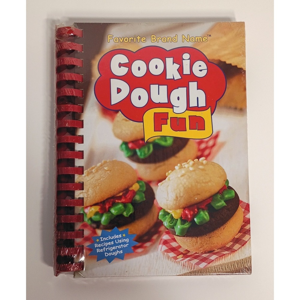Cookie Dough Fun Recipe Cookbook - NEW - Refrigerator Dough Cookie Recipes